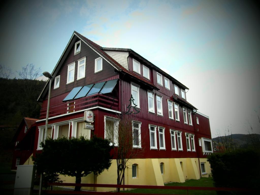 Lautenthal Pension "Am Wald" מראה חיצוני תמונה